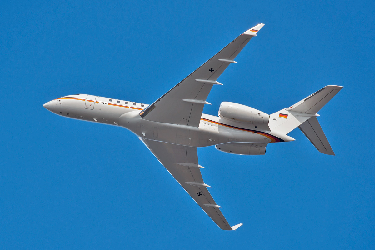 14+01 German Airforce Bombardier BD-700-1A11 Global 5000