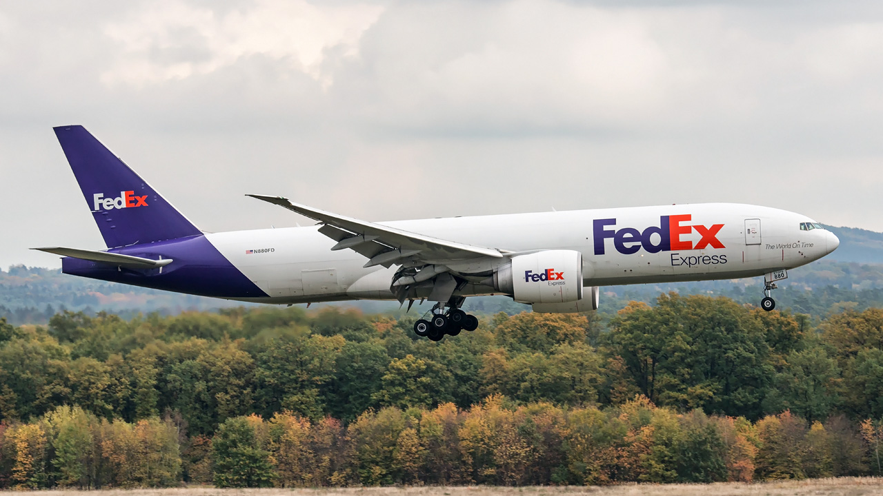 N880FD FedEx Boeing 777F