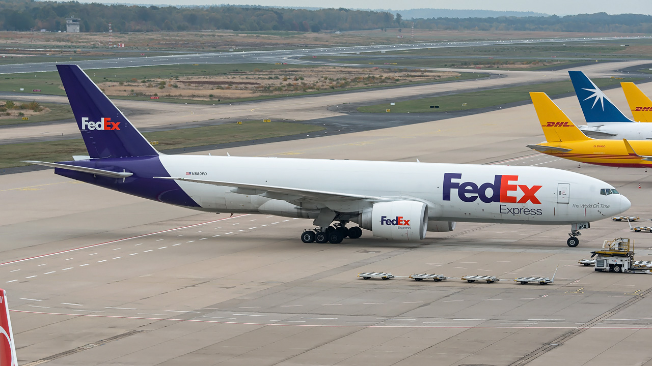 N880FD FedEx Boeing 777F