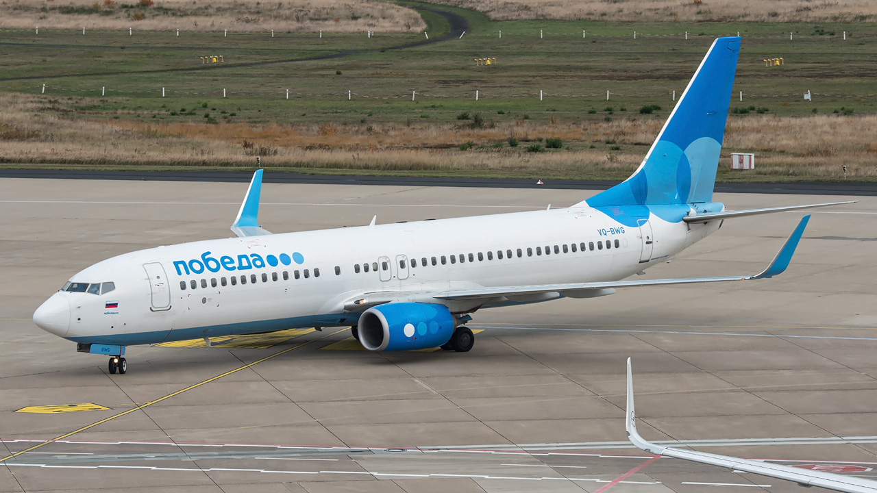 VQ-BWG Pobeda Boeing 737-800