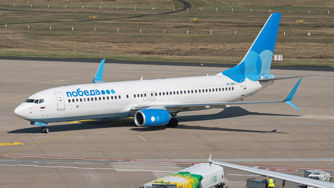 VP-BPL Pobeda Boeing 737-800