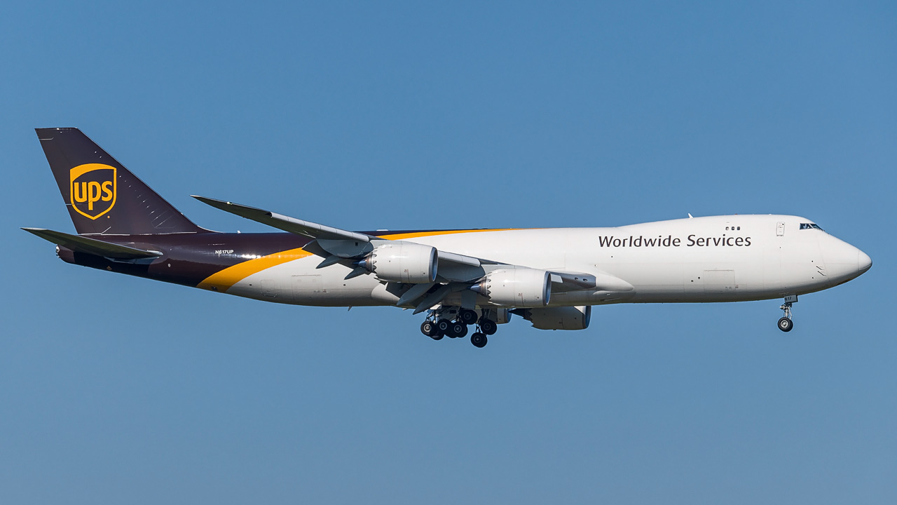 N617UP United Parcel Service (UPS) Boeing 747-8F