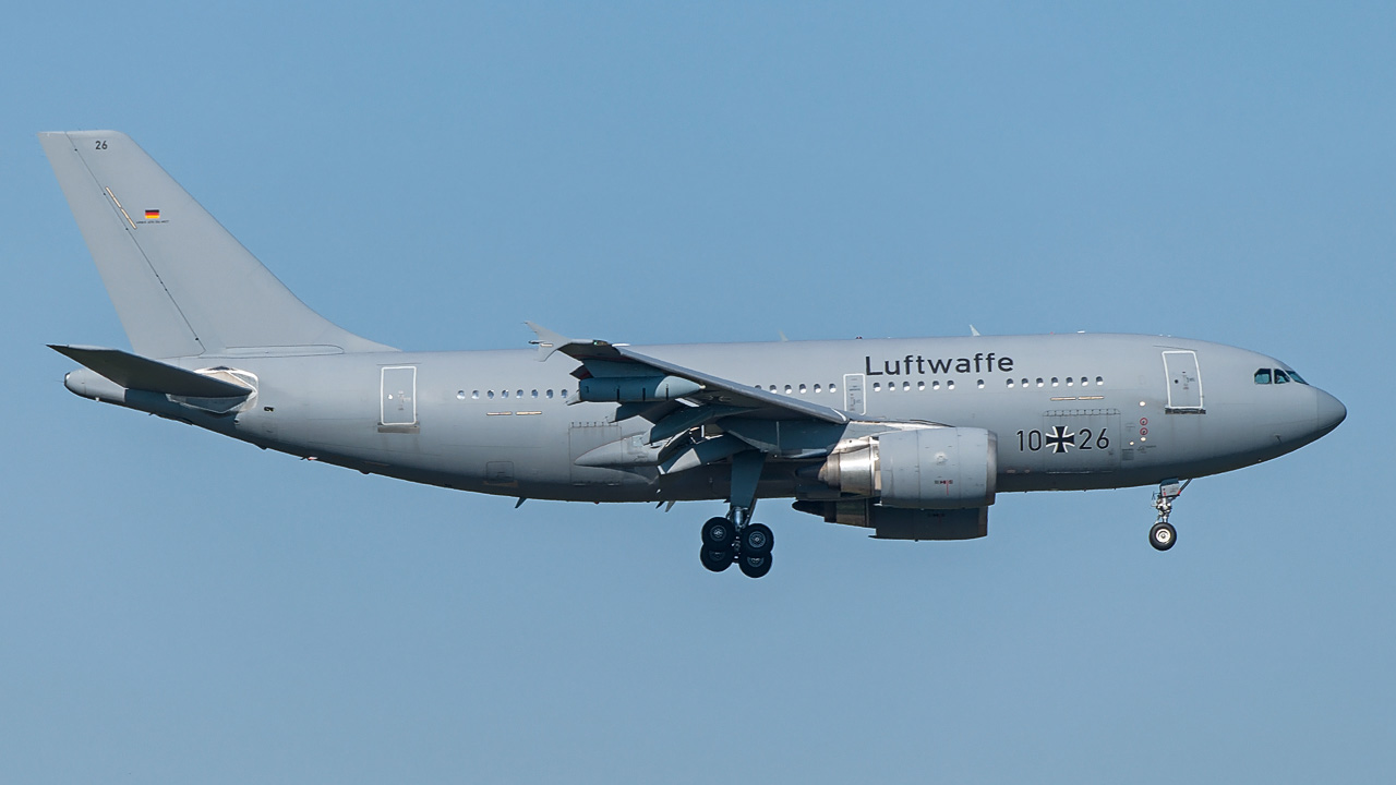 10+26 German Airforce (Luftwaffe) Airbus A310-300(MRTT)