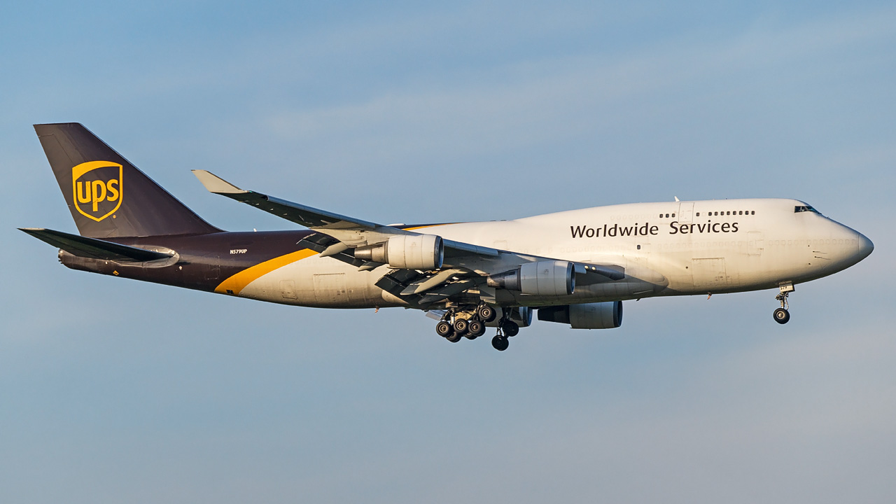 N579UP United Parcel Service (UPS) Boeing 747-400(BCF)