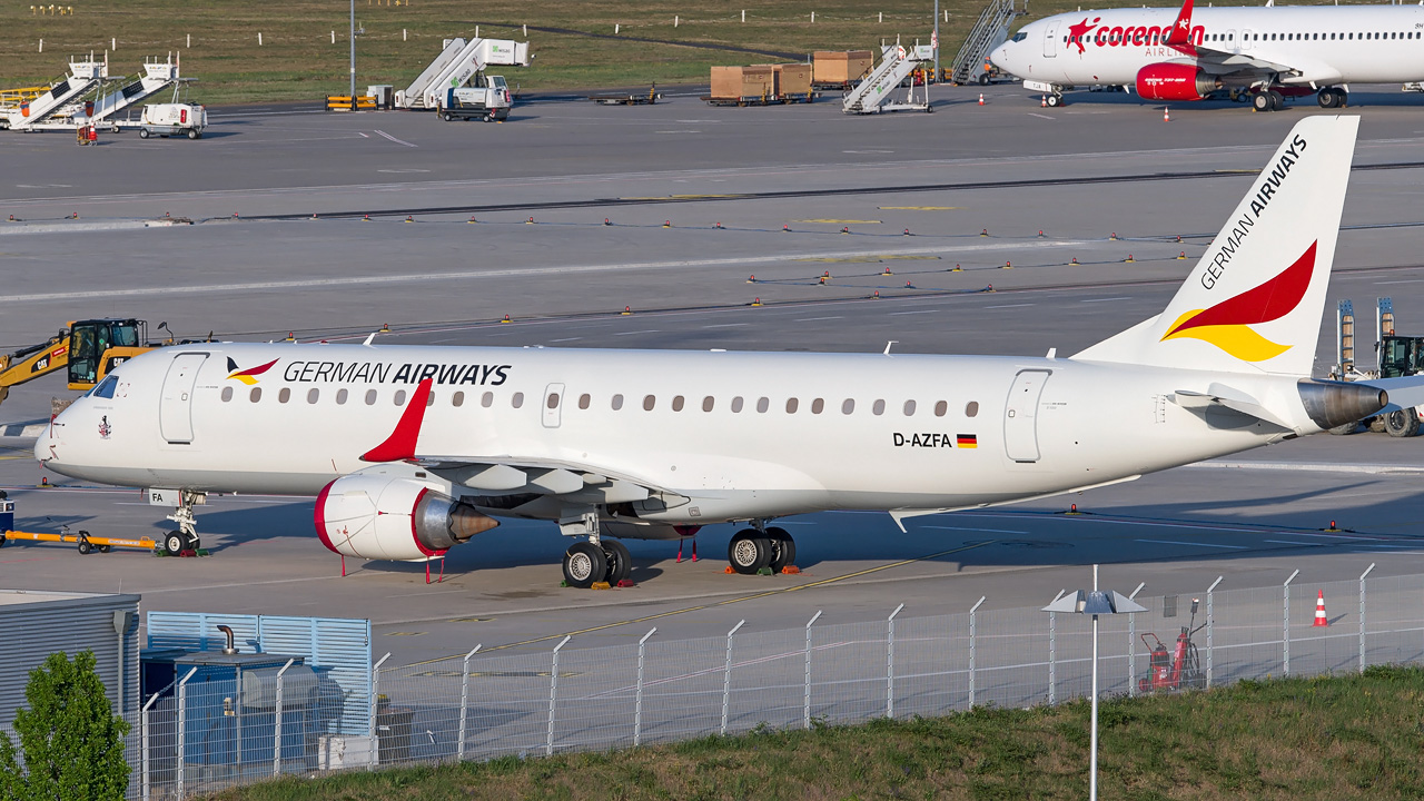 D-AZFA German Airways (WDL Aviation) Embraer ERJ-190