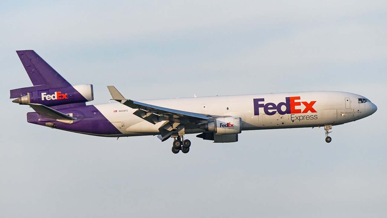 N608FE Federal Express (FedEx) McDonnell Douglas MD-11F