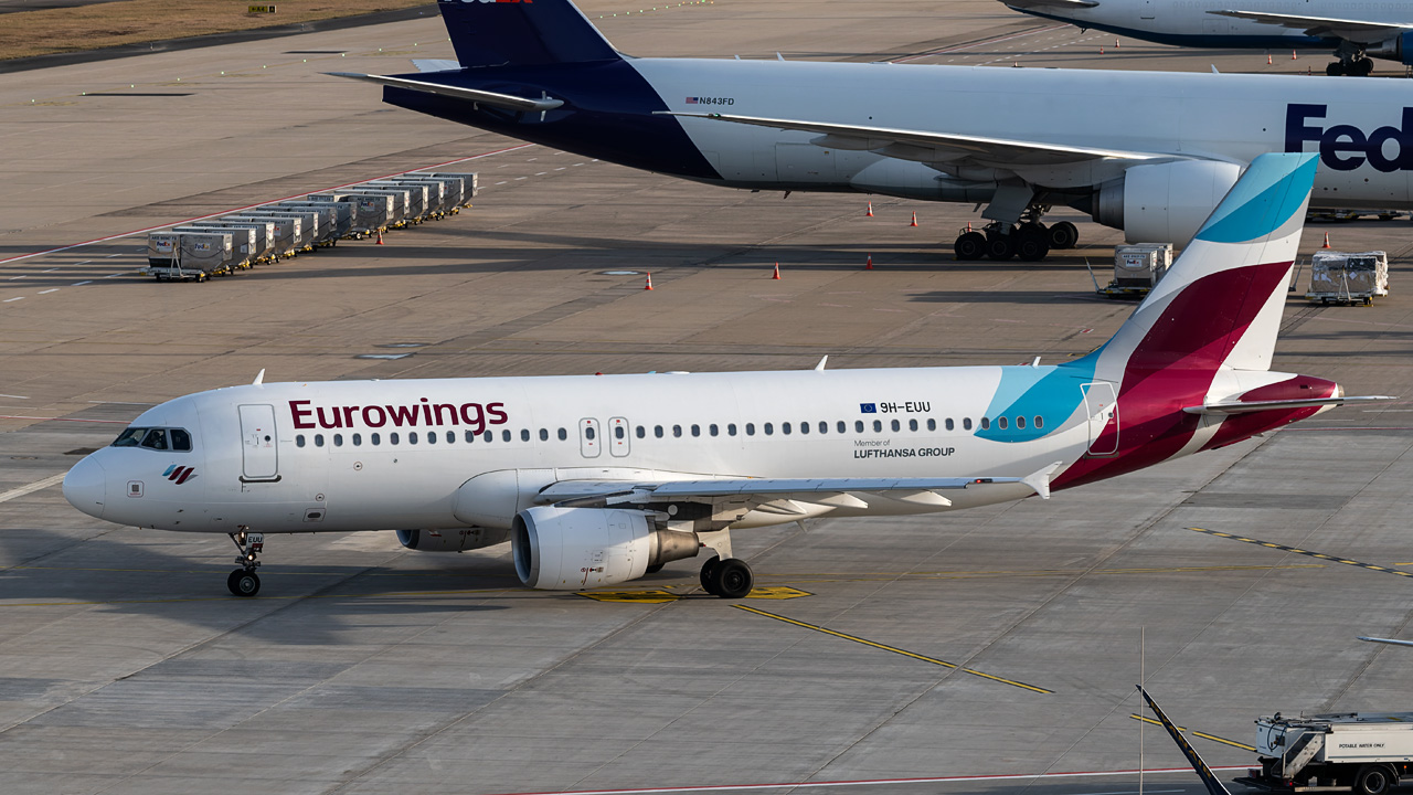 9H-EUU Eurowings Europe Malta Airbus A320-200