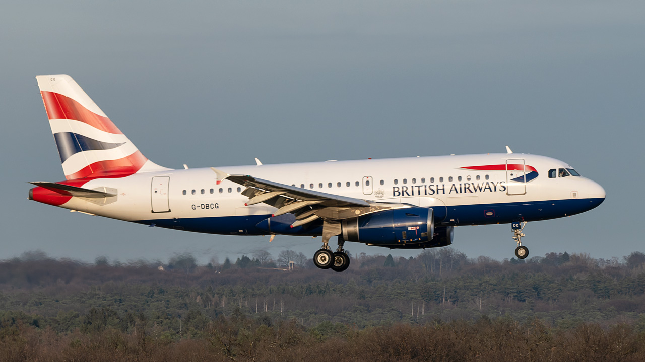 G-DBCG British Airways Airbus A319-100