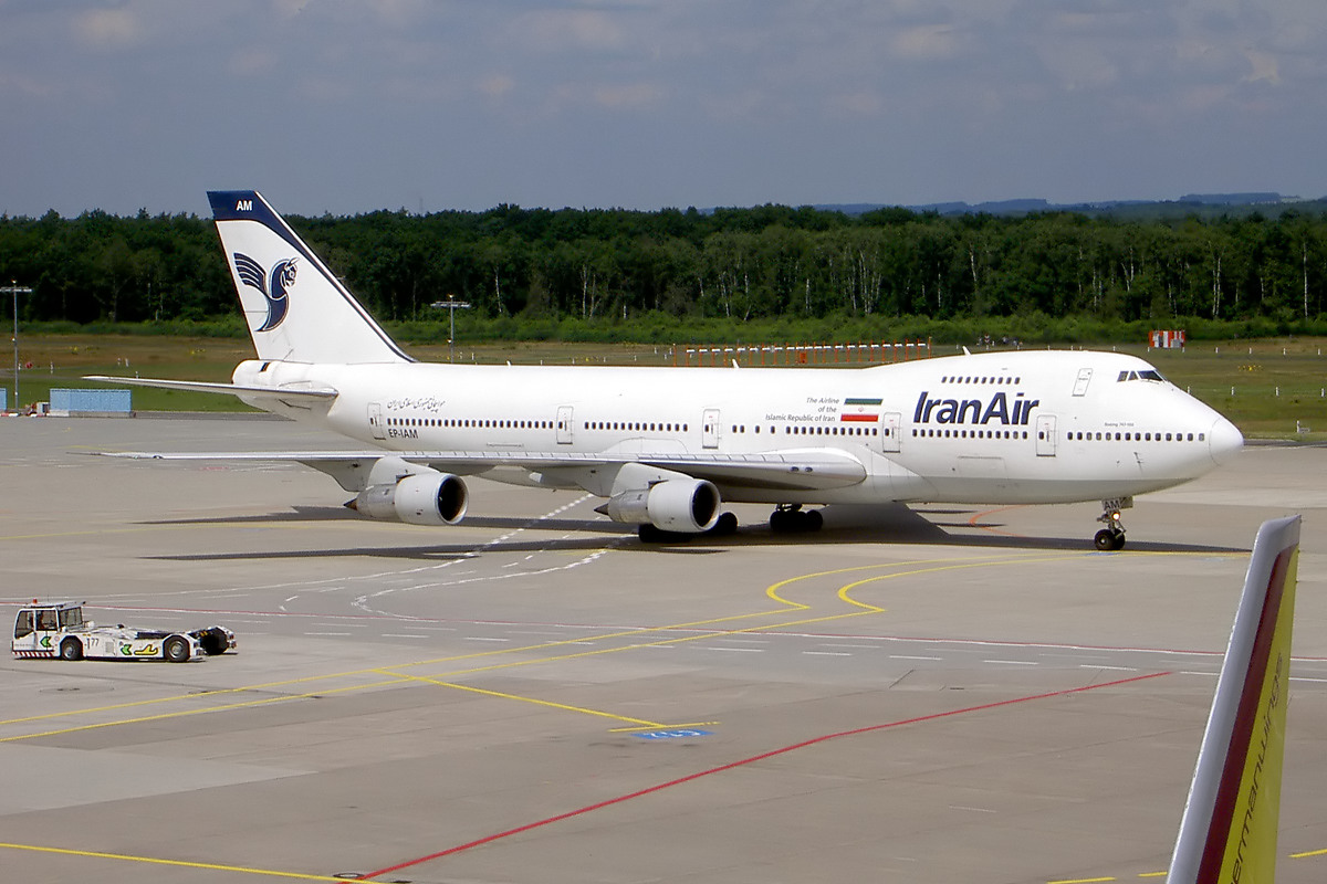 EP-IAM Iran Air Boeing 747-100