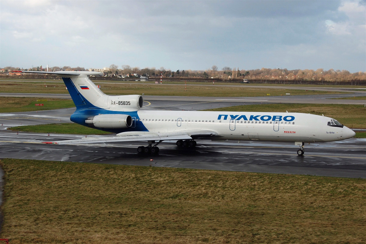 RA-85835 Pulkovo Aviation Enterprise Tupolev Tu-154M