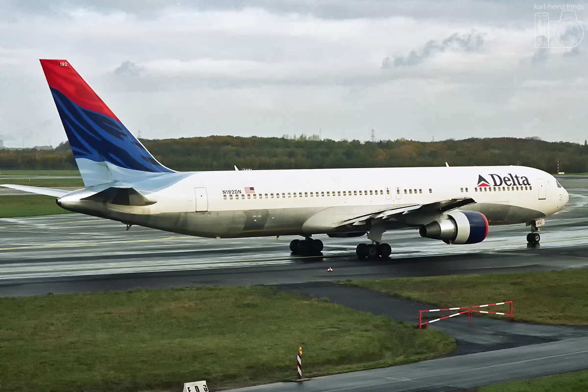 N192DN Delta Airlines Boeing 767-300(ER)