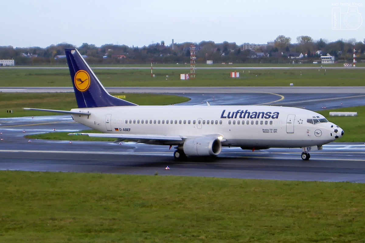 D-ABEF Lufthansa Boeing 737-300
