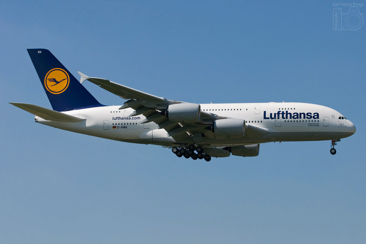 D-AIMA Lufthansa Airbus A380-800