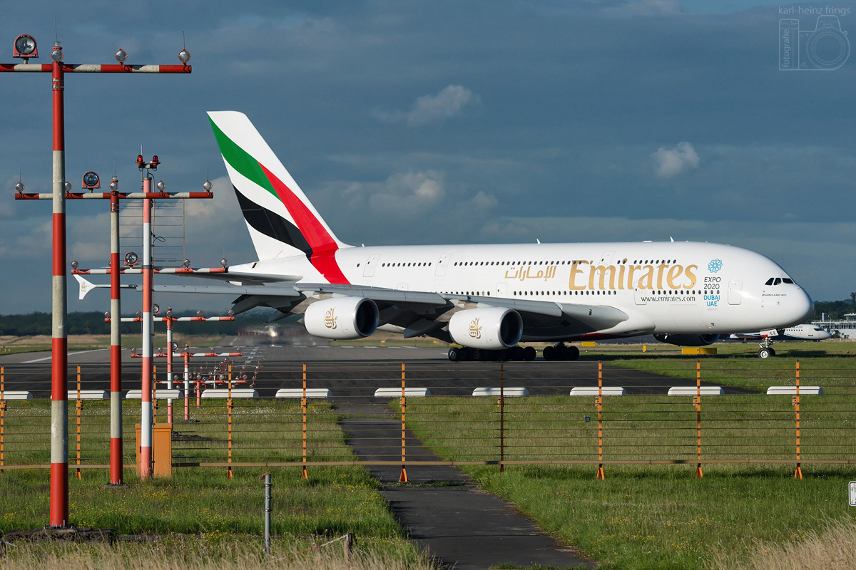 A6-EEZ Airbus A380-800