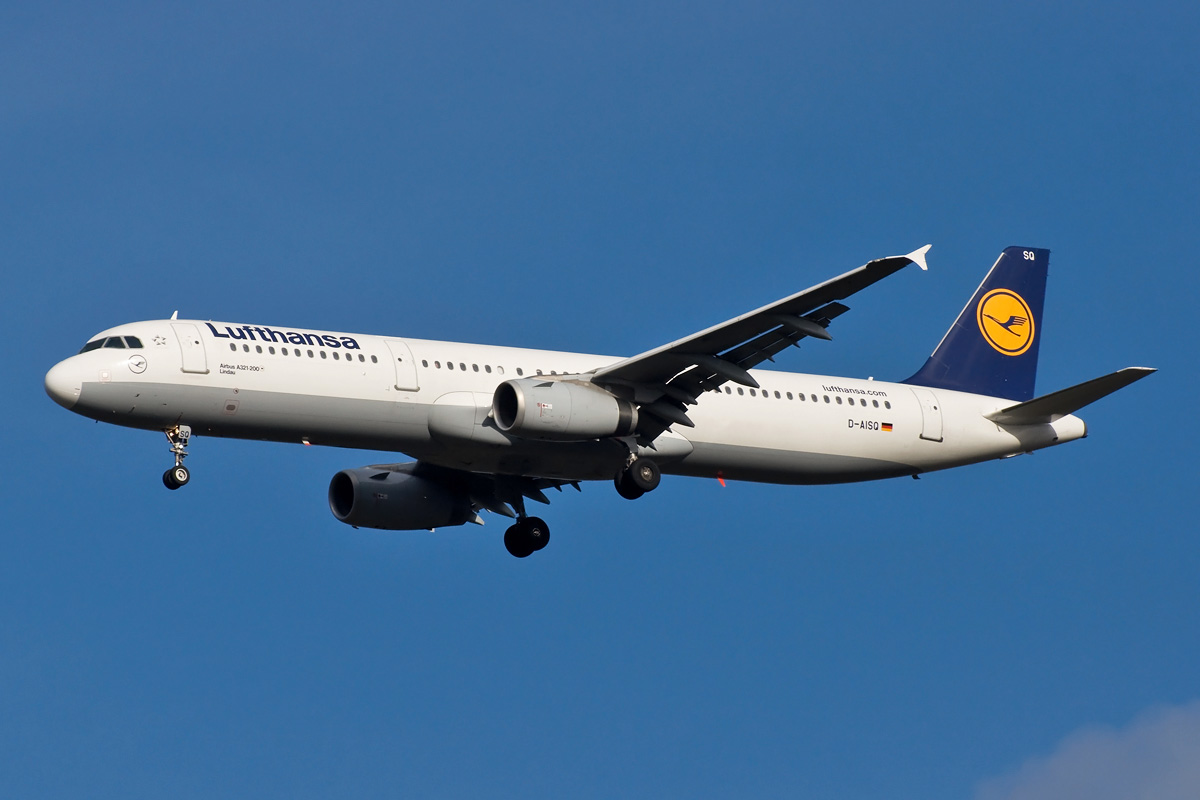 D-AISQ Lufthansa Airbus A321-200