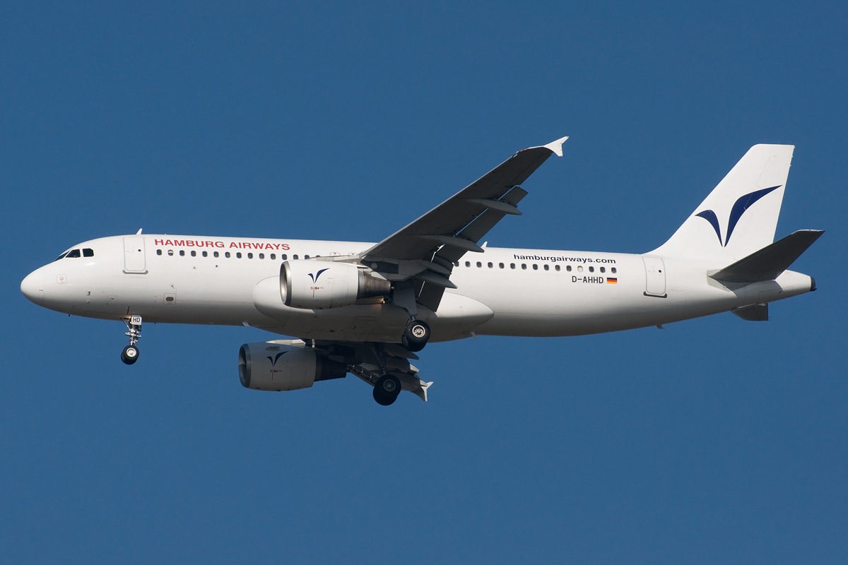 D-AHHD Hamburg Airways Airbus A320-200