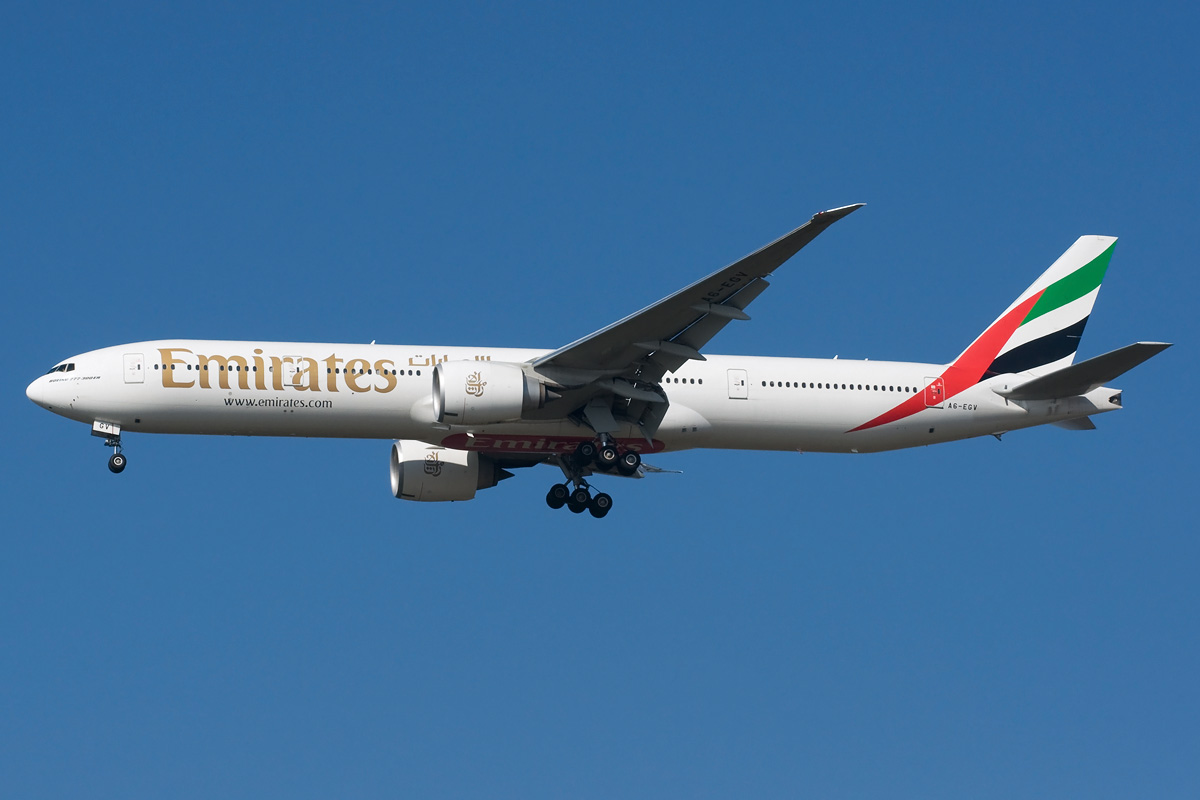 A6-EGV Emirates Boeing 777-300(ER)