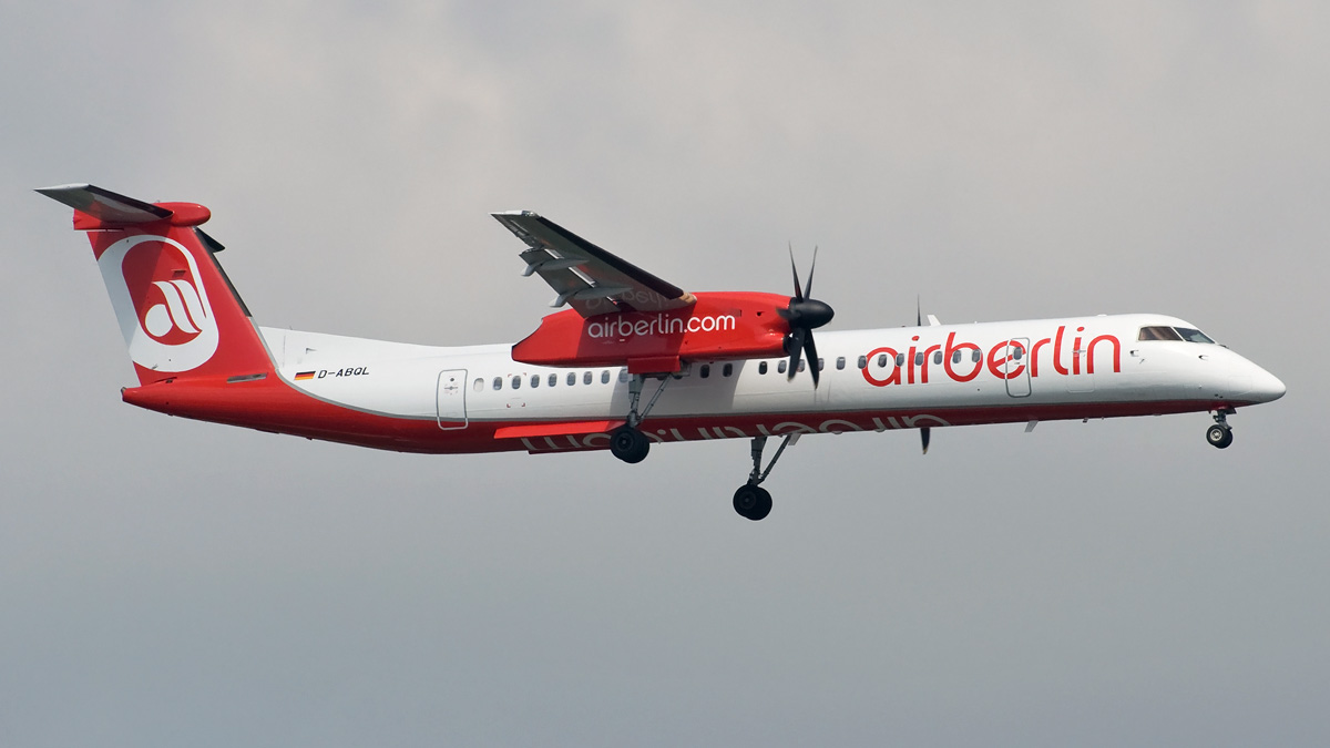 D-ABQL Air Berlin (LGW) De Havilland Canada DHC-8-400Q