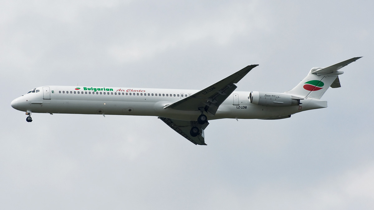 LZ-LDM Bulgarian Air Charter McDonnell Douglas MD-82