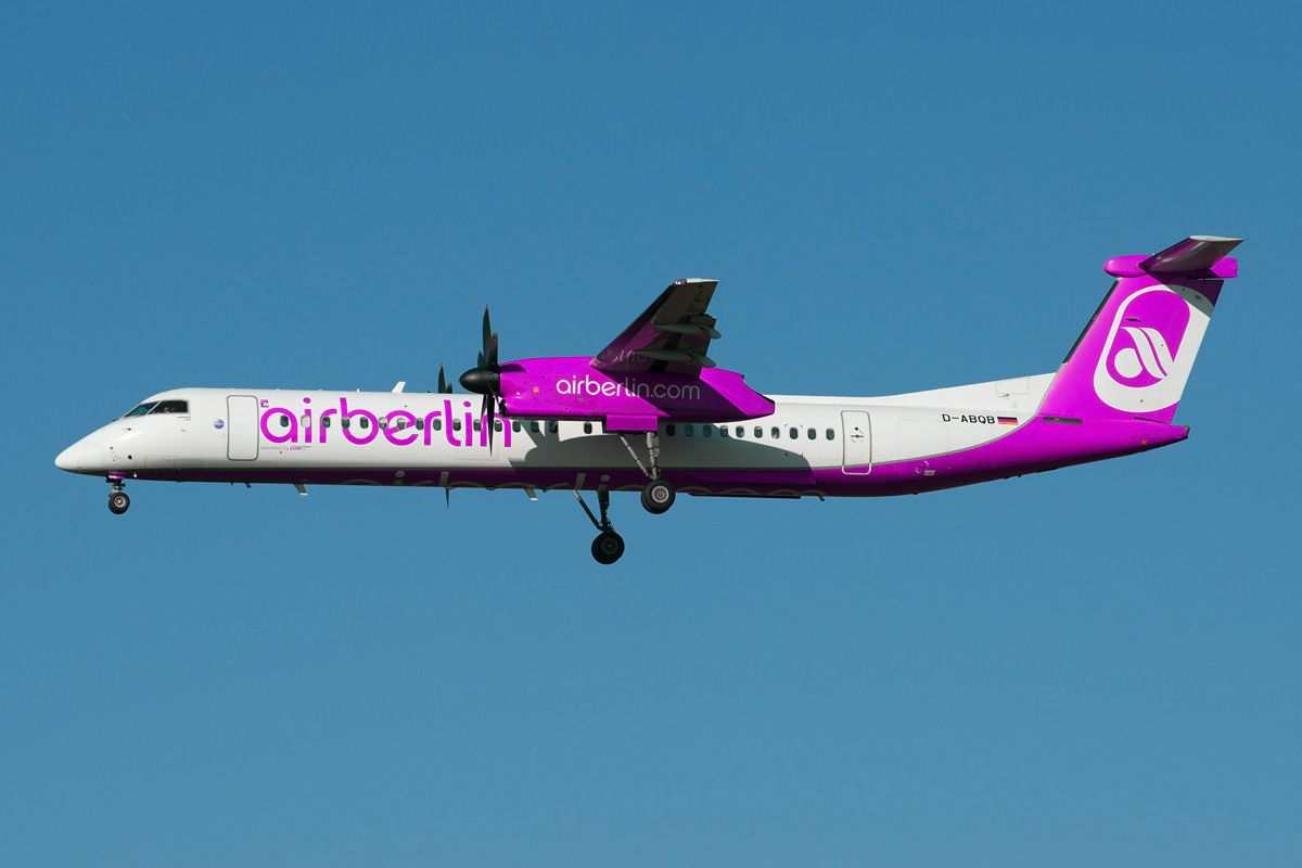 D-ABQB Air Berlin (LGW) De Havilland Canada DHC-8-400Q