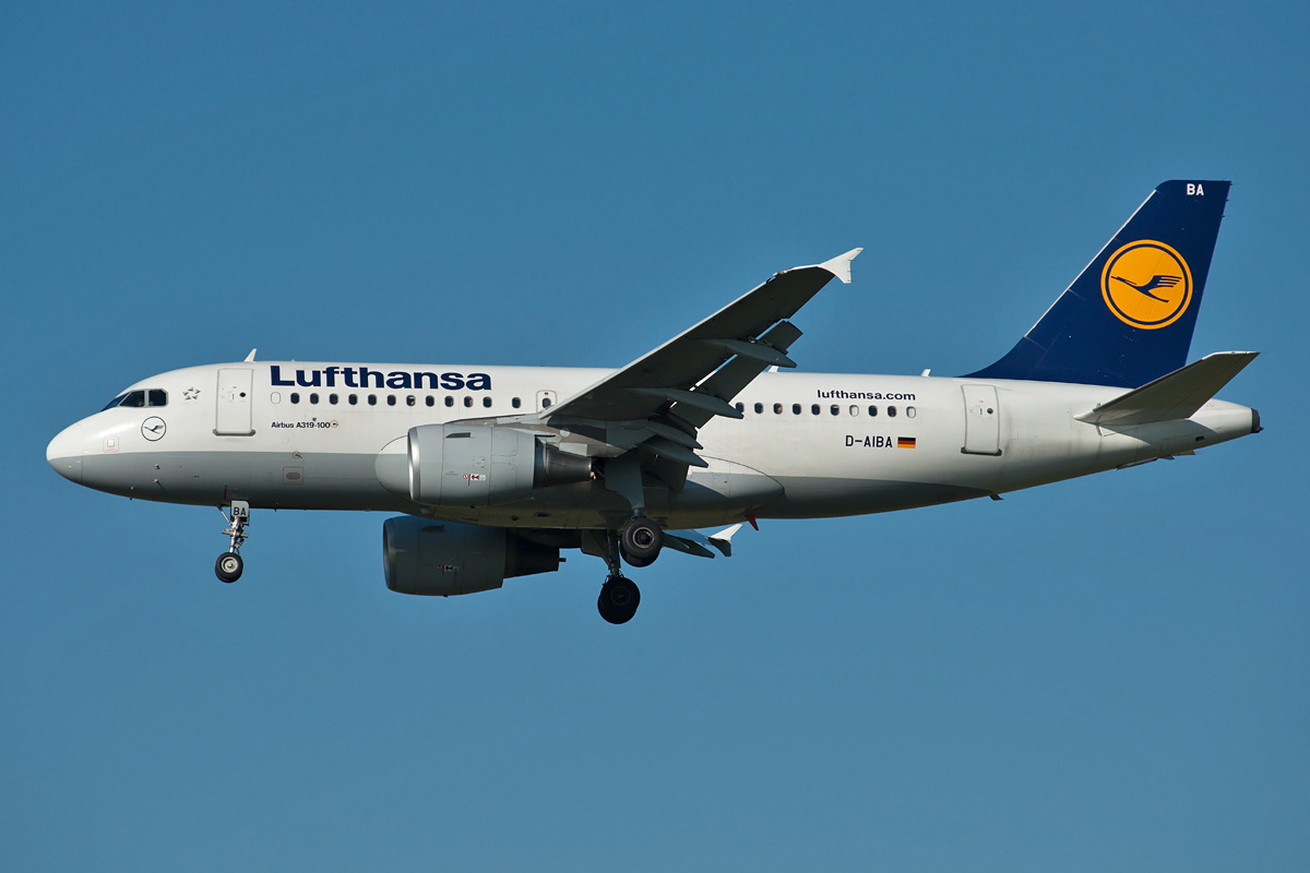 D-AIBA Lufthansa Airbus A319-100