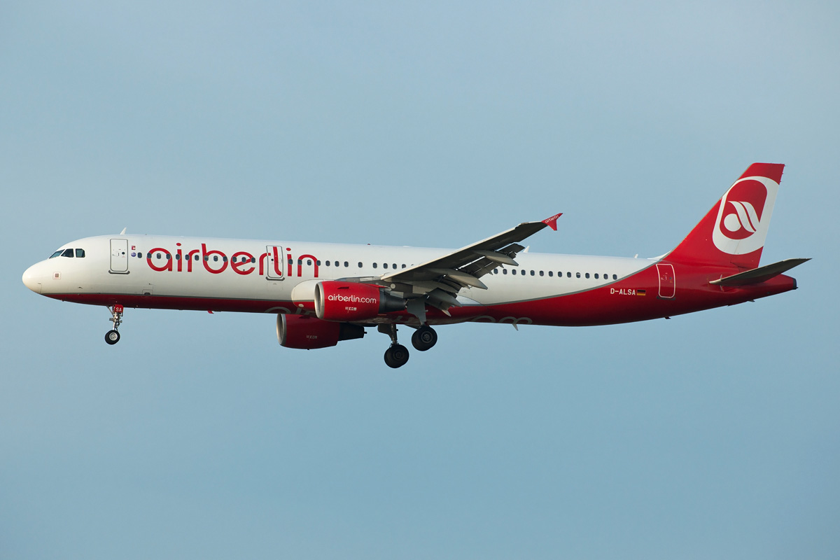 D-ALSA Air Berlin Airbus A321-200