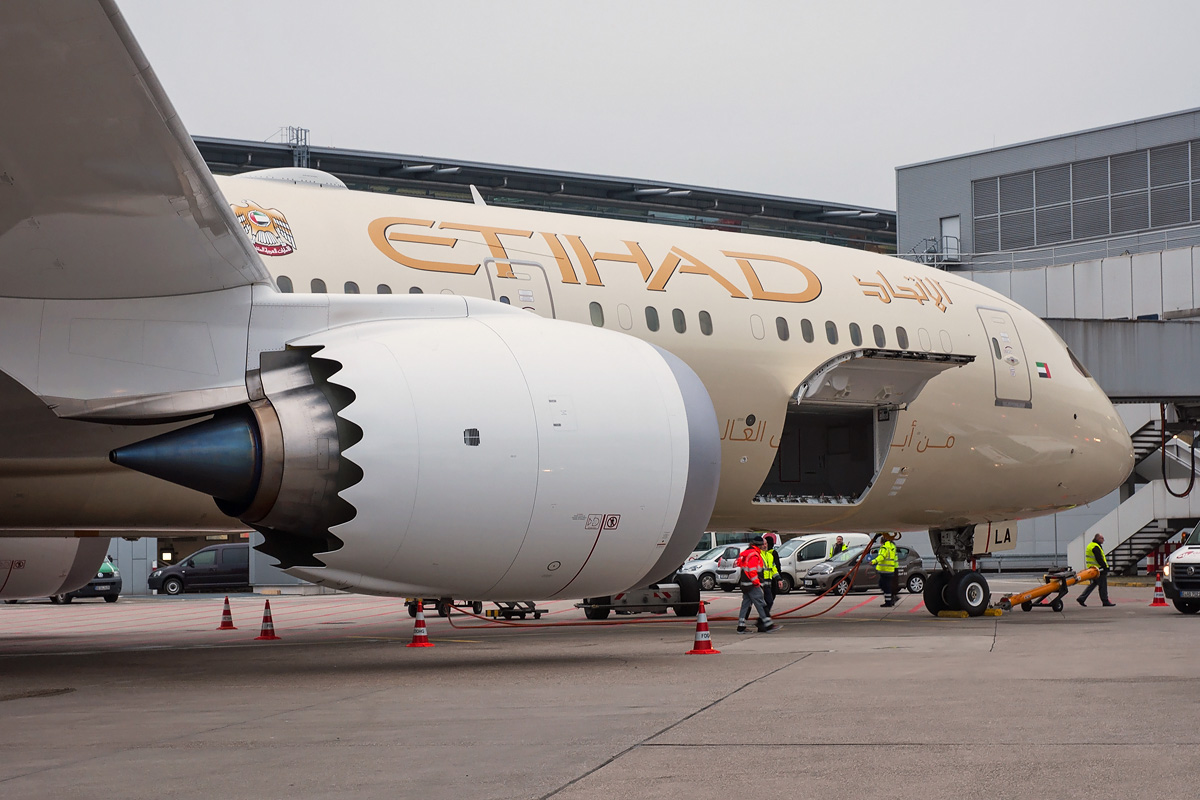 A6-BLA Etihad Boeing 787-9 Dreamliner