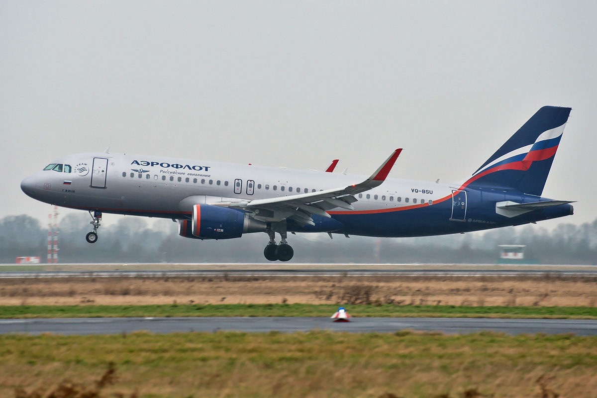 VQ-BSU Aeroflot Airbus A320-200/S