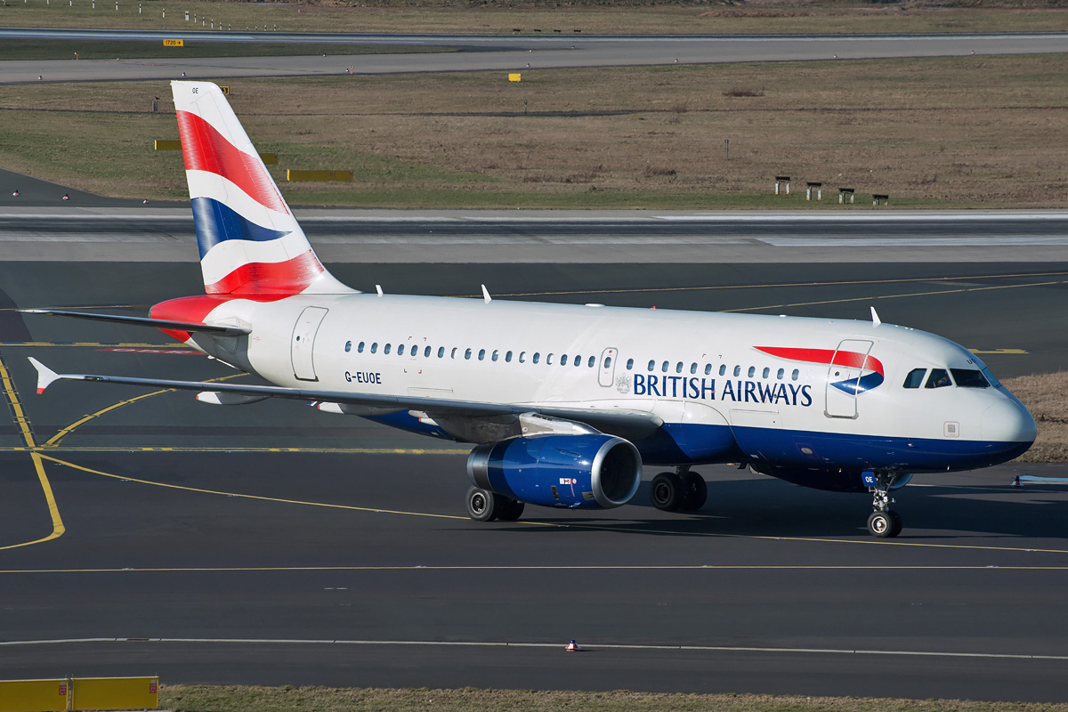 G-EUOE British Airlines Airbus A319-100