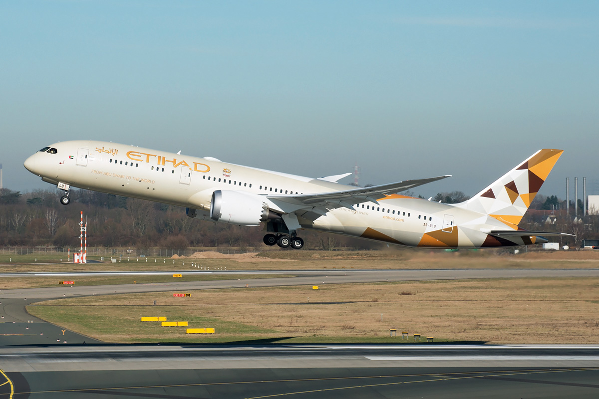 A6-BLB Etihad Airways Boeing 787-9