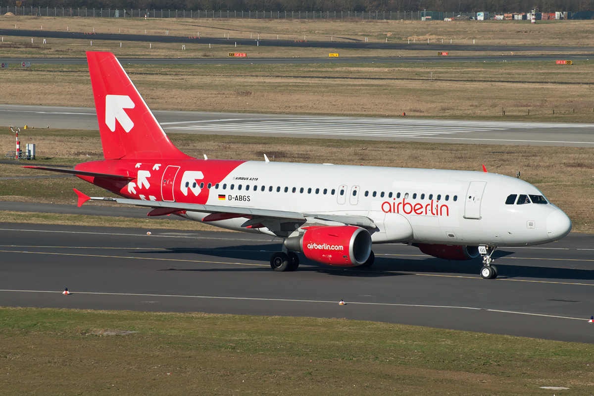 D-ABGS Air Berlin Airbus A319-100