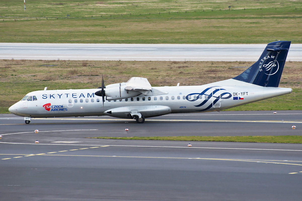 OK-YFT Czech Airlines (CSA) Aerospatiale ATR-72-200