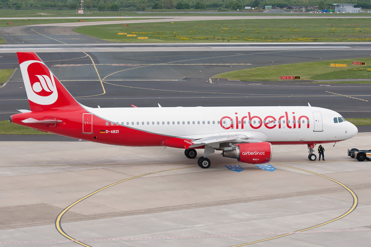 D-ABZI Air Berlin Airbus A320-200