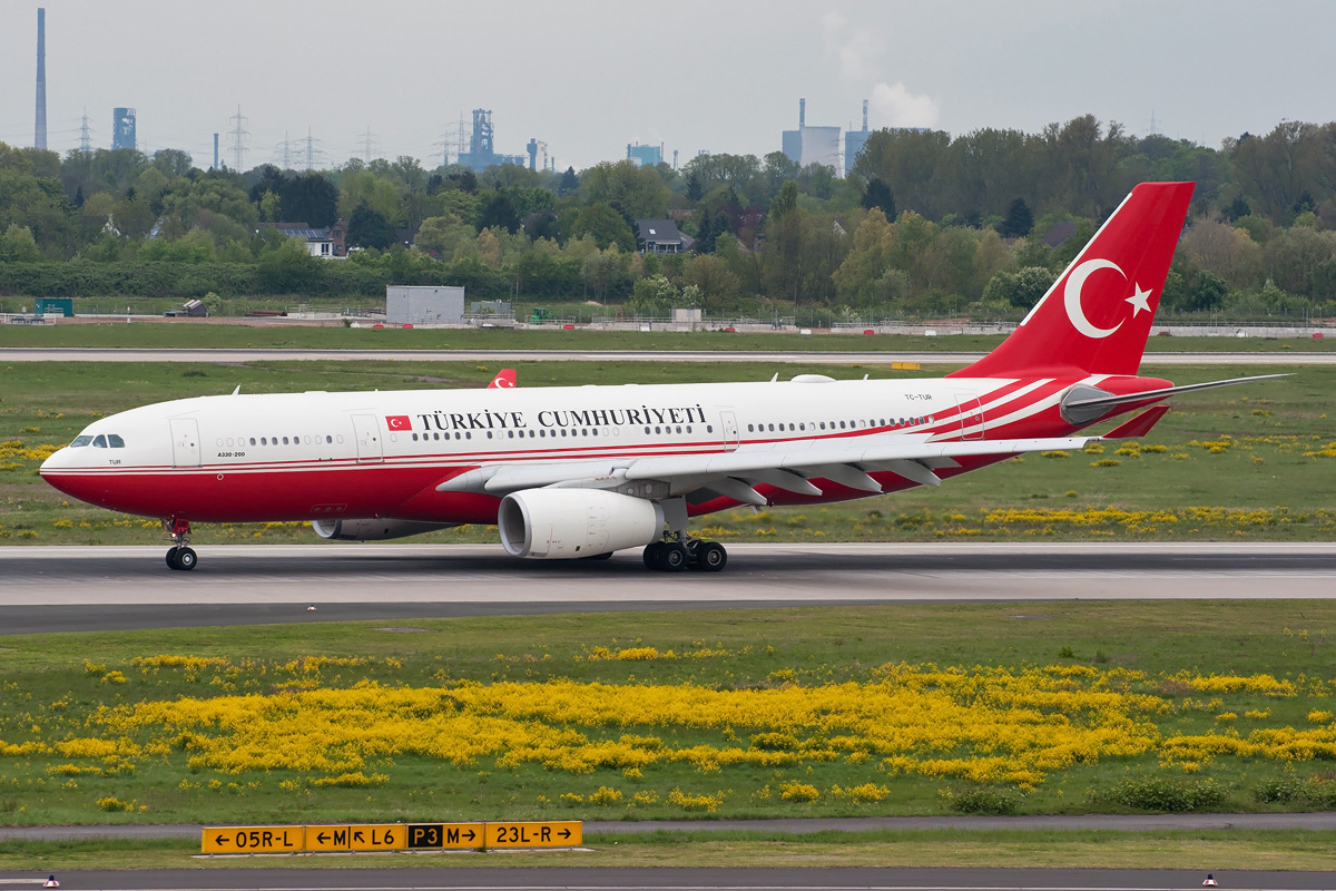 TC-TUR Republic of Turkey Airbus A330-200 Prestige