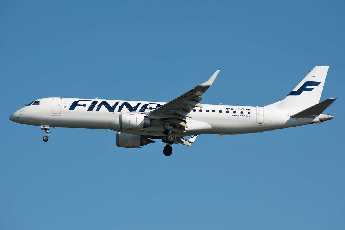 OH-LKM Finnair Embraer ERJ-190