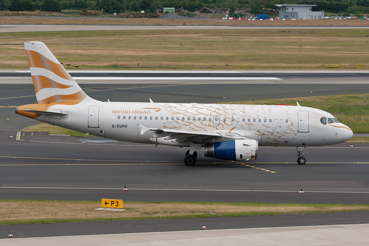 G-EUPH British Airways Airbus A319-100