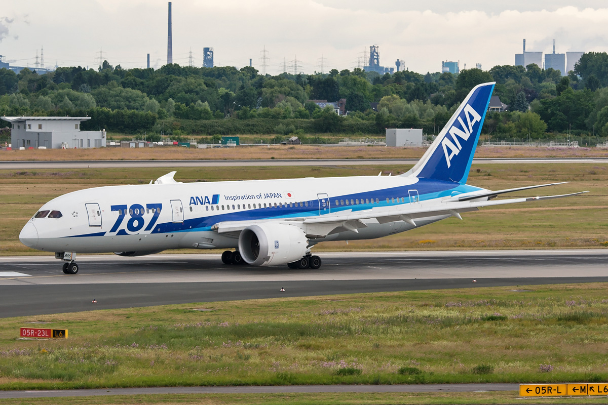 JA805A All Nipon Airways (ANA) Boeing 787-8