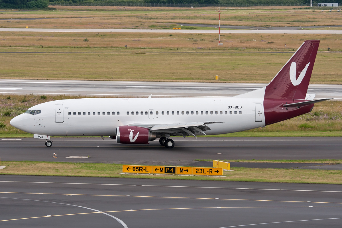 SX-BDU Hermes Aviation Boeing 737-300