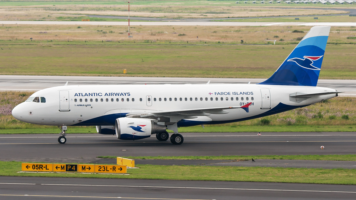OY-RCH Atlantic Airways Airbus A319-100