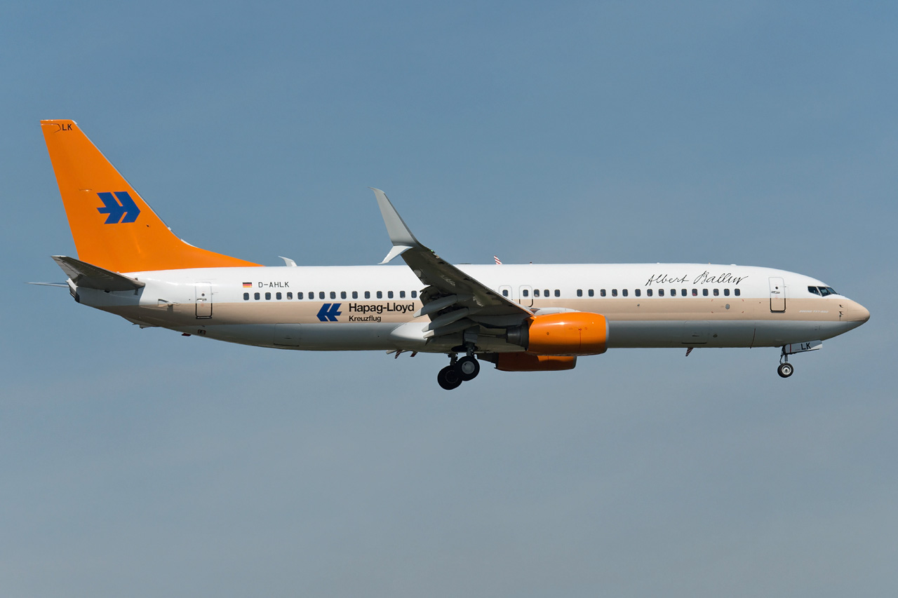 D-AHLK Hapag Lloyd (TUIfly) Boeing 737-800