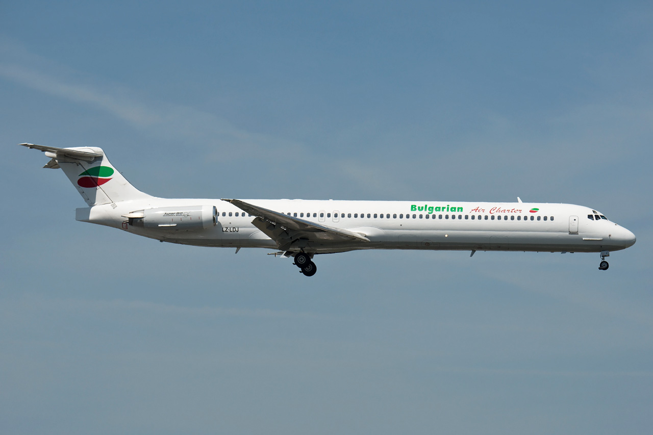 LZ-LDJ Bulgarian Air Charter McDonnell Douglas MD-82