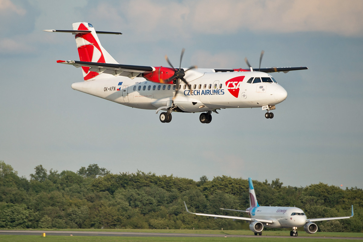 OK-KFN Czech Airlines (CSA) Aerospatiale ATR-42-500