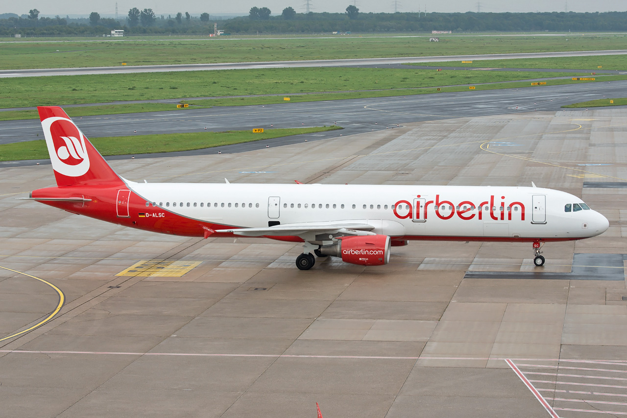 D-ALSC Air Berlin Airbus A321-200