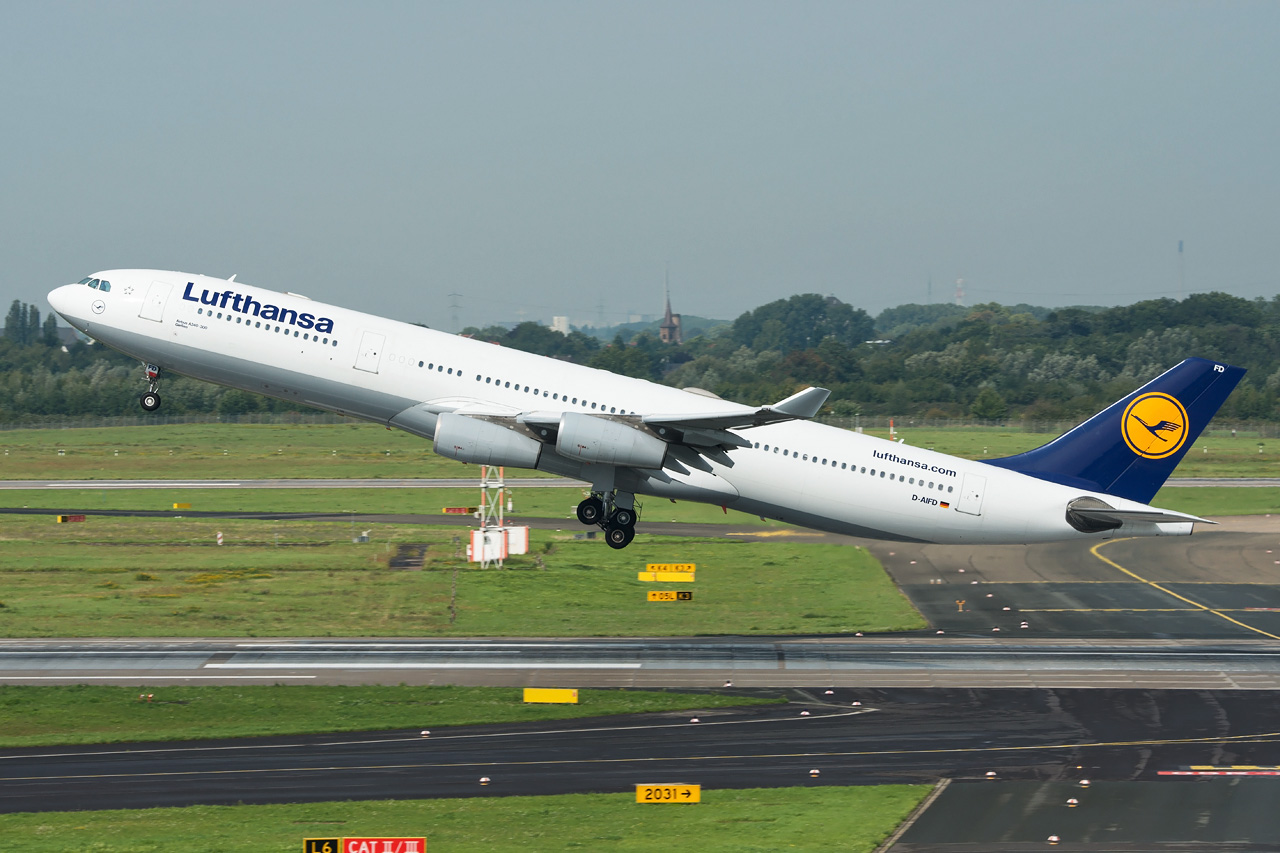 D-AIFD Lufthansa Airbus A340-300