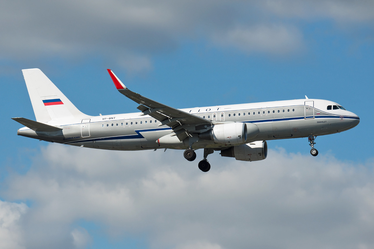 VP-BNT Aeroflot Airbus A320-200/S