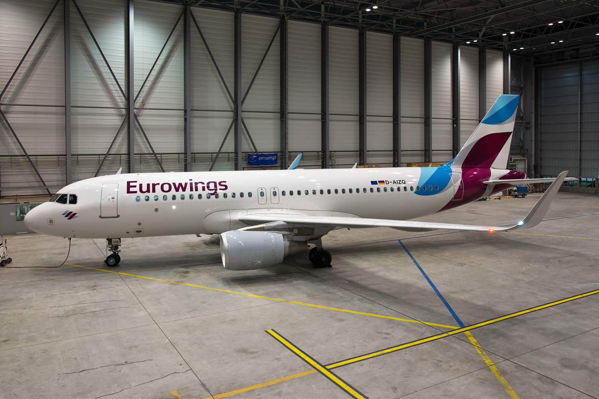 D-AIZQ Eurowings Airbus A320-200/S