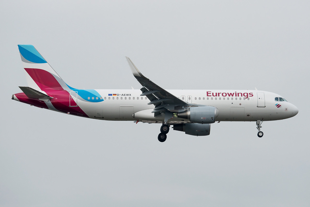 D-AEWX Eurowings Airbus A320-200/S