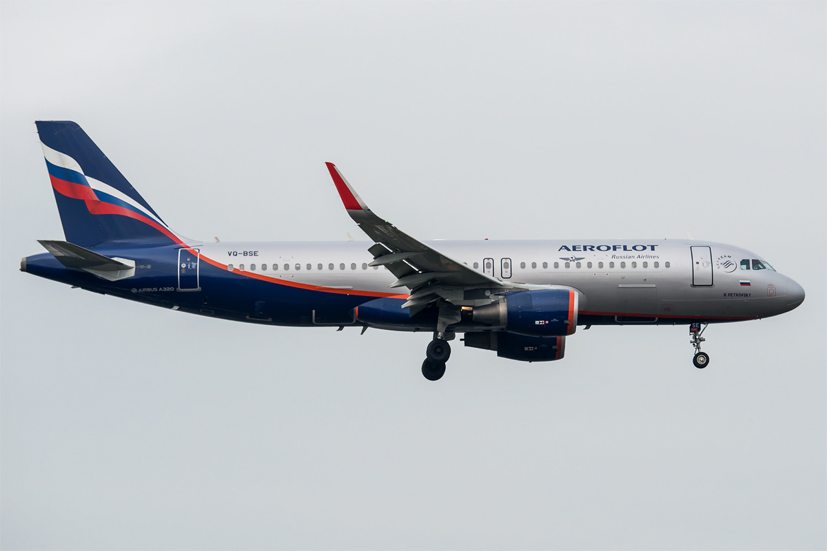VQ-BSE Aeroflot Airbus A320-200/S