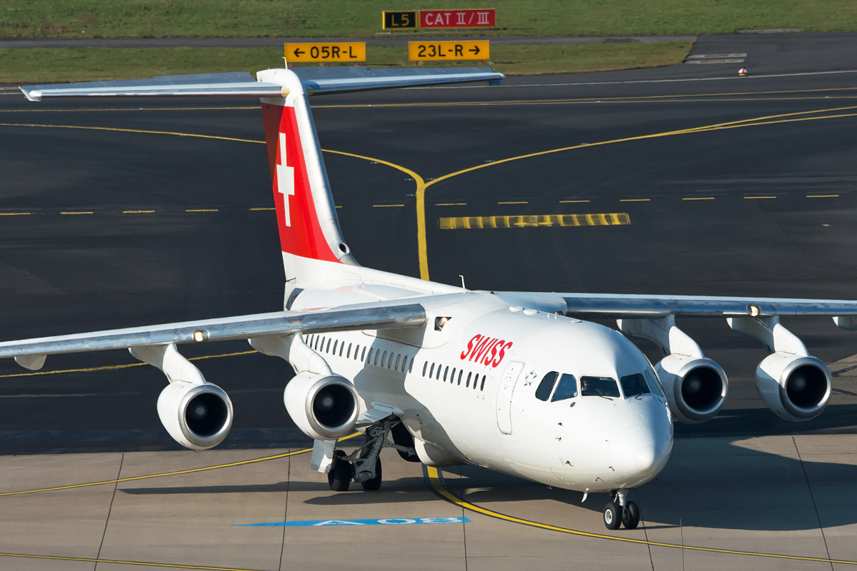HB-IXP Swiss Avro Regional Jet RJ100