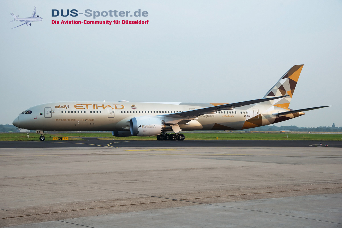 A6-BLG Etihad Boeing 787-9